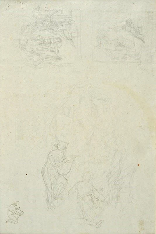 Giovanni Carnovali - 177, Studi per composizioni mitologiche